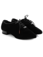 BD Dance 302-1 – Profesjonalne, Męskie Buty do Tańca Standardowego | Czarny Nubuk