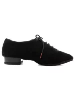 BD Dance 302-1 – Profesjonalne, Męskie Buty do Tańca Standardowego | Czarny Nubuk