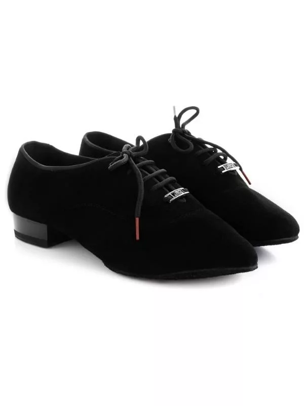 BD Dance 302-1 – Profesjonalne, Męskie Buty do Tańca Standardowego | Czarny Nubuk