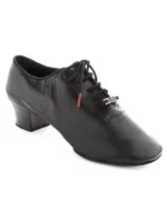 BD Dance 401-1 – Męskie Buty do Łaciny, Czarna skóra | Wybór profesjonalistów