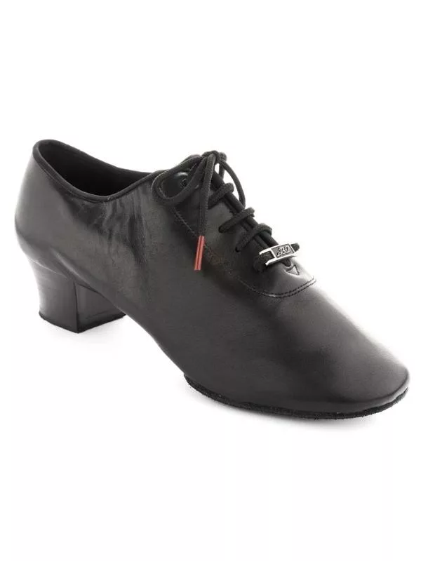 BD Dance 401-1 – Męskie Buty do Łaciny, Czarna skóra | Wybór profesjonalistów