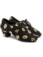 BD Dance T1-B Gold Kiss – Damskie Buty Treningowe do Tańca