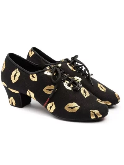 BD Dance T1-B Gold Kiss – Damskie Buty Treningowe do Tańca