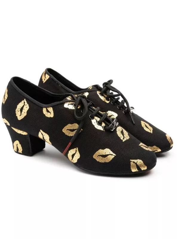 BD Dance T1-B Gold Kiss – Damskie Buty Treningowe do Tańca