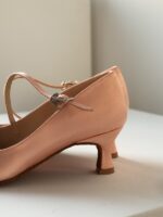 Akces Dance STD 02/02 – Damskie Buty do Standardu | Łososiowa Satyna