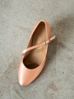 Akces Dance STD 02/02 – Damskie Buty do Standardu | Łososiowa Satyna
