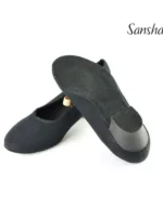 Buty Charakterki Sansha Tisha – Skóra, Obcas 4 cm-klocek | Skórzane Buty Charakterowe