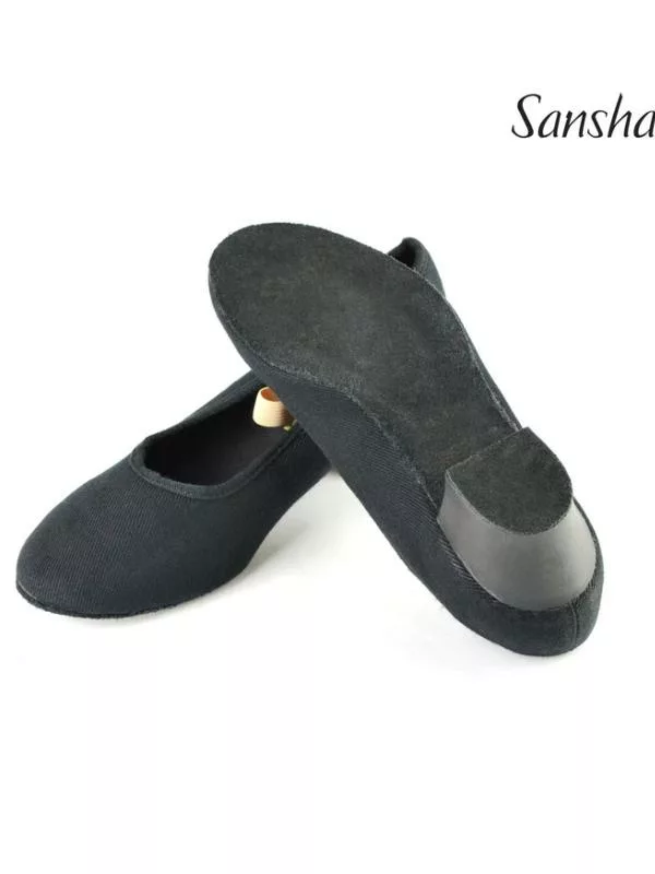 Buty Charakterki Sansha Tisha – Skóra, Obcas 4 cm-klocek | Skórzane Buty Charakterowe