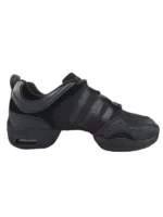 Sansha Tutto Nero P22M – Czarne Sneakersy Taneczne z Dwudzielną Podeszwą