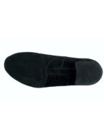 Męskie buty taneczne MS-02 Nubuk Czarny – Podeszwa Flex + Tajfun
