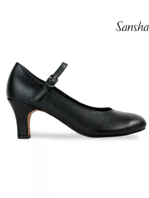 Sansha Roberta CL54L – Skórzane Buty Charakterowe | Profesjonalne Charakterki do Tańca Ludowego