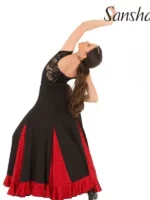 Długa Spódnica do Flamenco Sansha JEREZ – Idealna na Pokazy i Treningi