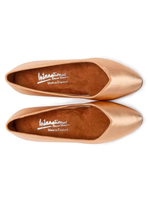 IDS ICS Vista Peach Satin – Profesjonalne Damskie Buty do Tańca Standardowego