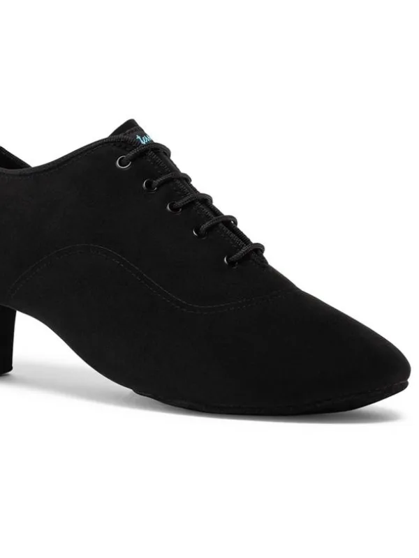 IDS Rumba Black Nubuck – Męskie Buty do Tańca Latino | International Dance Shoes
