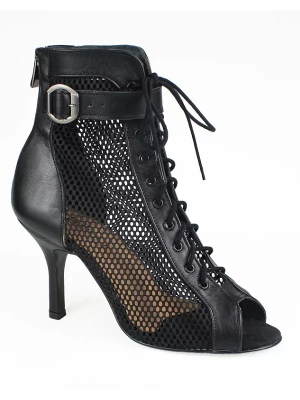 Akces Dance Liza – Profesjonalne Buty High Heels do Tańca | Czarne | siateczka