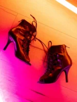 Sznurowane Botki do High Heels Akces Dance Keytin – Stabilna Szpilka | Catwalk
