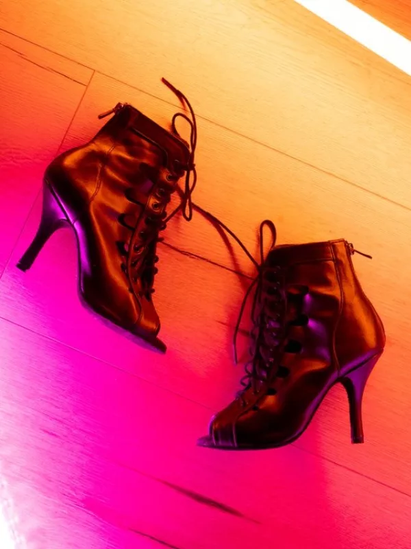 Sznurowane Botki do High Heels Akces Dance Keytin – Stabilna Szpilka | Catwalk