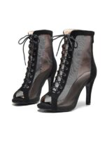 Buty Damskie Adira High Heels – Siateczkowe Szpilki do Tańca na Szpilce