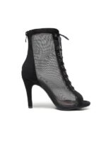 Buty Damskie Adira High Heels – Siateczkowe Szpilki do Tańca na Szpilce