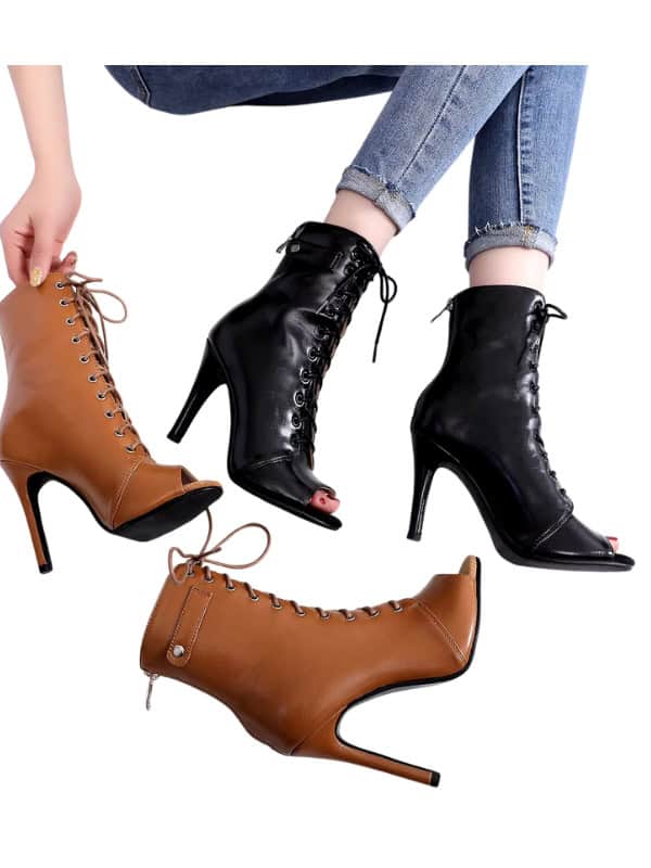 Buty Damskie Lara High Heels – Profesjonalne Szpilki do Tańca