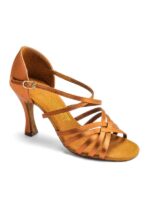 Buty do Latino IDS Dansport L3007 – Tan Satin