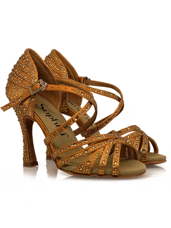 Buty do Salsy i Bachaty Suphini Kira Pro – Sandały Taneczne Latino