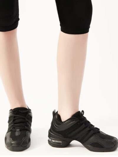 Sneakersy do tańca Baile Superstar czarne buty treningowe