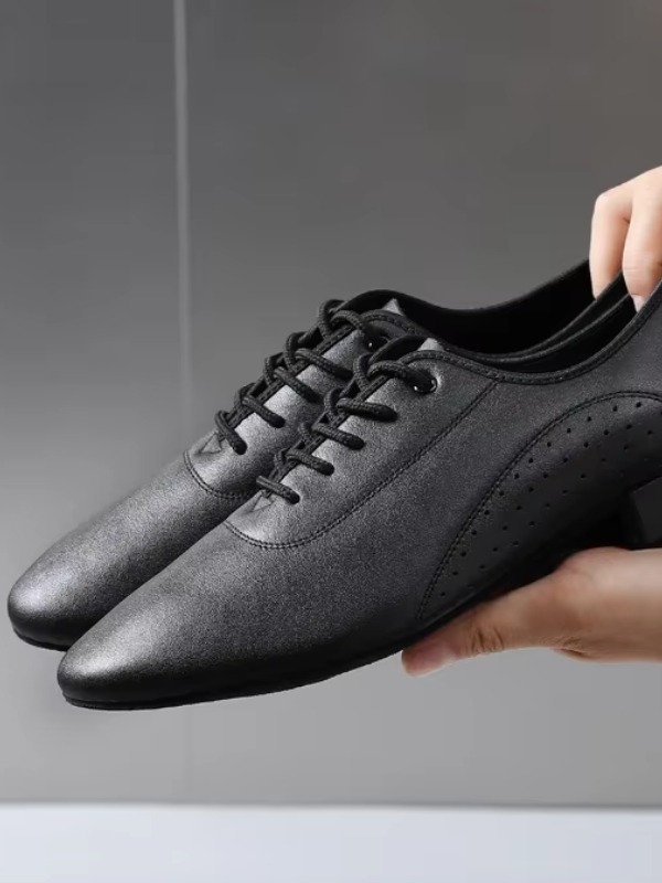 Męskie skórzane buty do tańca towarzyskiego Baile MST – Standard