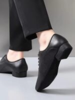 Męskie skórzane buty do tańca towarzyskiego Baile MST – Standard