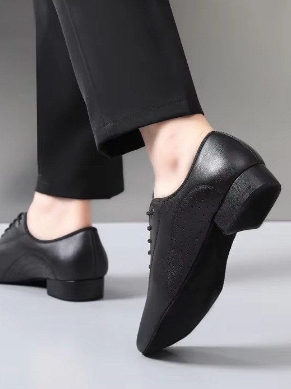 Męskie skórzane buty do tańca towarzyskiego Baile MST – Standard