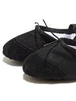 Baletki materiałowe STAR wzmocnione skórą