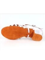 Baile buty dziewczęce do tańca model X obcas klocek