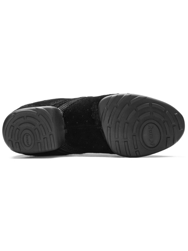 Sneakersy Taneczne Rumpf Nero 1566 | Dzielona Podeszwa
