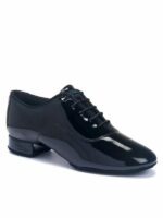 IDS Contra Black Patent – Męskie Lakierowane Buty do Standardu