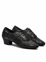 IDS Heather Split-Sole – Damskie Buty Treningowe do Tańca (Black Snake)