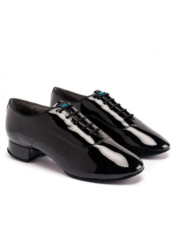 IDS Contra Black Patent – Męskie Lakierowane Buty do Standardu
