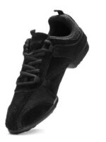 Sneakersy Taneczne Rumpf Nero 1566 | Dzielona Podeszwa