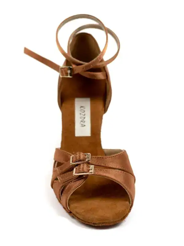 Buty do łaciny damskie Kozdra 25D | Profesjonalna podeszwa | Regulowana szerokość