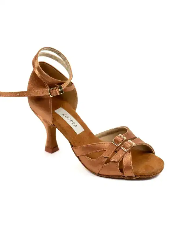 Buty do łaciny damskie Kozdra 25D | Profesjonalna podeszwa | Regulowana szerokość