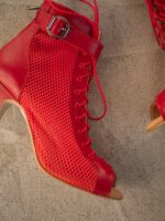 Akces Dance buty do tańca high heels Liza czerwone