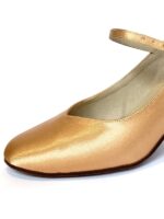 Kozdra buty do tańca model 200a satyna jasna