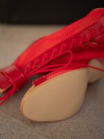 Akces Dance buty do tańca high heels Liza czerwone