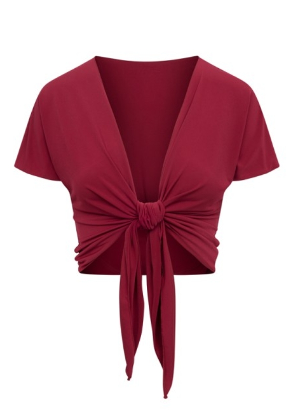 Rumpf damski wiązany top do tańca Liberta RU3850