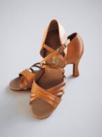 Buty Taneczne Akces Dance PAS4 Damskie – Dark Tan (Latino/Salsa)