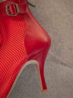 Czerwone buty High Heels Akces Dance Liza – Profesjonalne buty, szpilki do tańca