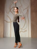Damskie spodnie do tańca Grand Prix Liza – Profesjonalne spodnie treningowe