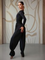 Damski wiązany top do tańca Grand Prix Stassi – Stylowy top treningowy