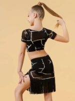 Komplet taneczny dla dziewczynki Grand Prix Ratchet – Set do tańca (Top + Spódnica) 134cm