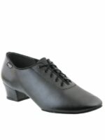 Buty Chłopięce Akces Dance CH-ML-01 – Czarne Skórzane do Latino