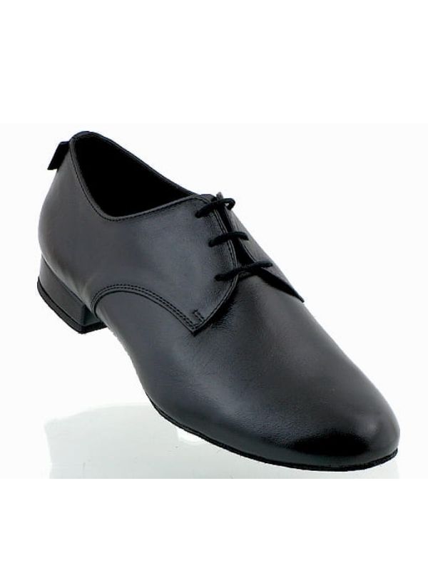 Buty Chłopięce Akces Dance CH-STD-DRB – Czarne Skórzane do Standardu